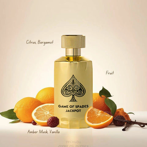 Game Of Spades Jackpot Parfum Spray 100ml (3.4 fl oz) by Jo Milano Paris - Intense Oud