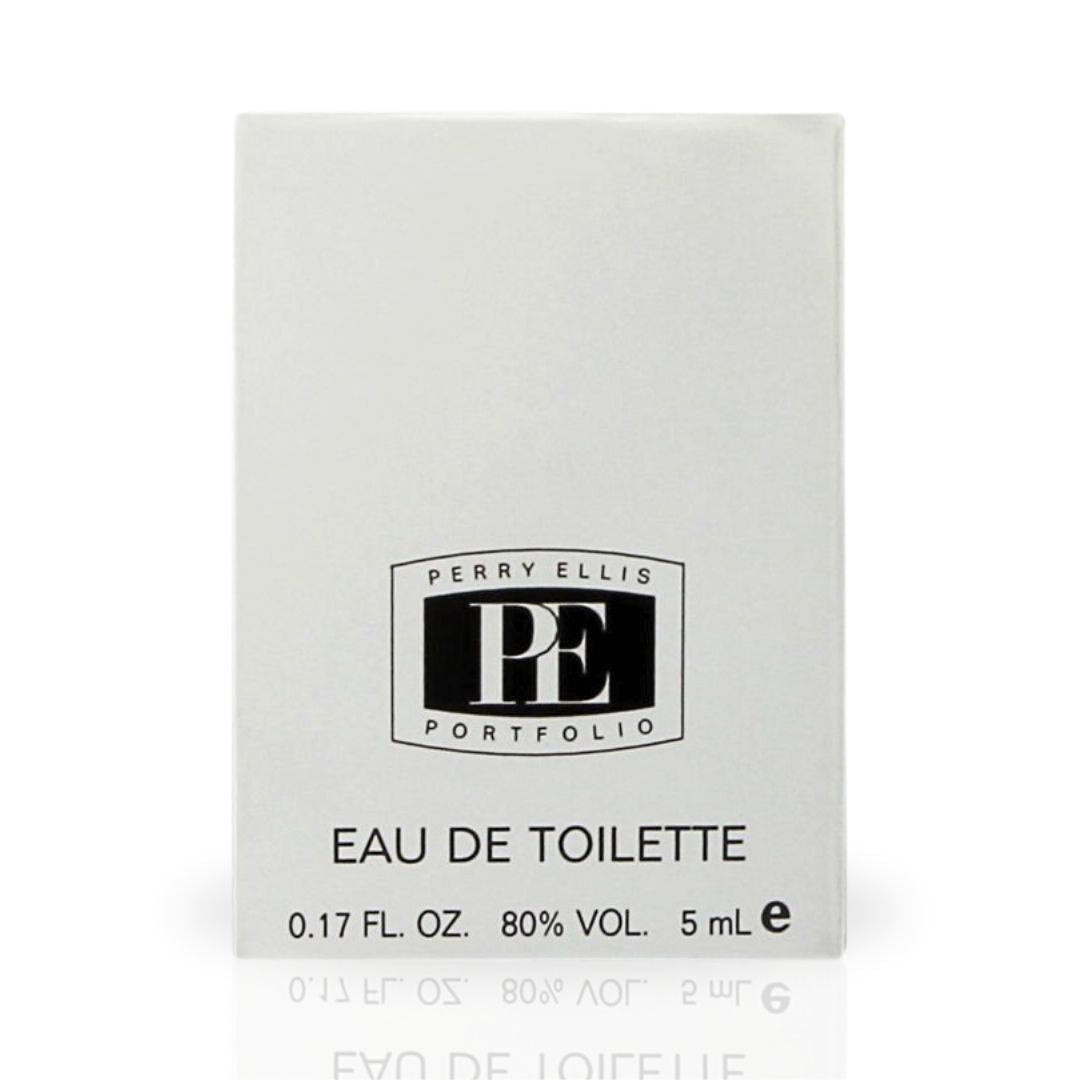 Portfolio For Men Cologne EDT 5ML (0.17 OZ) by Perry Ellis | Long Lasting & Luxurious, Fragrance Miniatures. - Intense Oud
