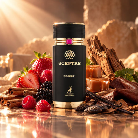 Sceptre Desert & Oceana Eau de Parfum Sprays 100ml (3.4 oz) by Maison Alhambra (Bundle)