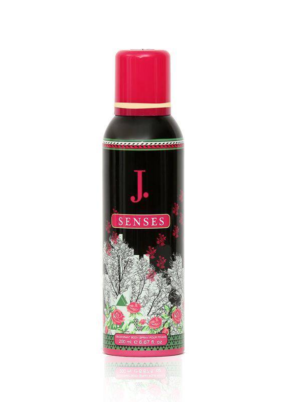 Senses for Women Deodorant Spray - 200 ML (6.8 oz) by Junaid Jamshed - Intense oud