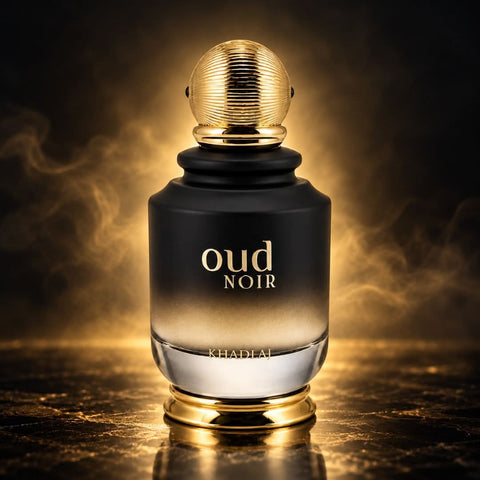 AUCTION  Oud Noir Eau de Parfum Spray 100ml (3.4 oz) by Khadlaj (Velvet Pouch)