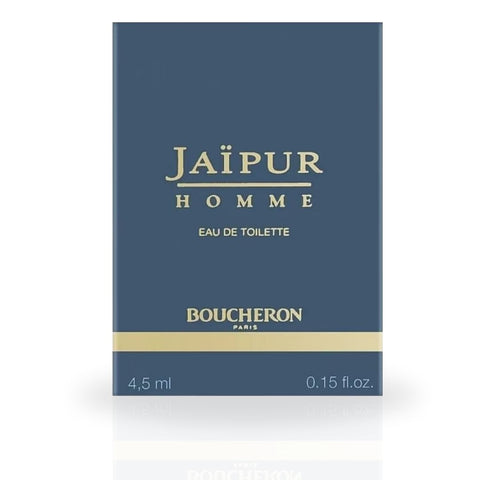 Jaipur Homme Cologne EDT 4.5ML (0.15 OZ) by Boucheron | Long Lasting & Luxurious, Fragrance Miniatures. - Intense Oud