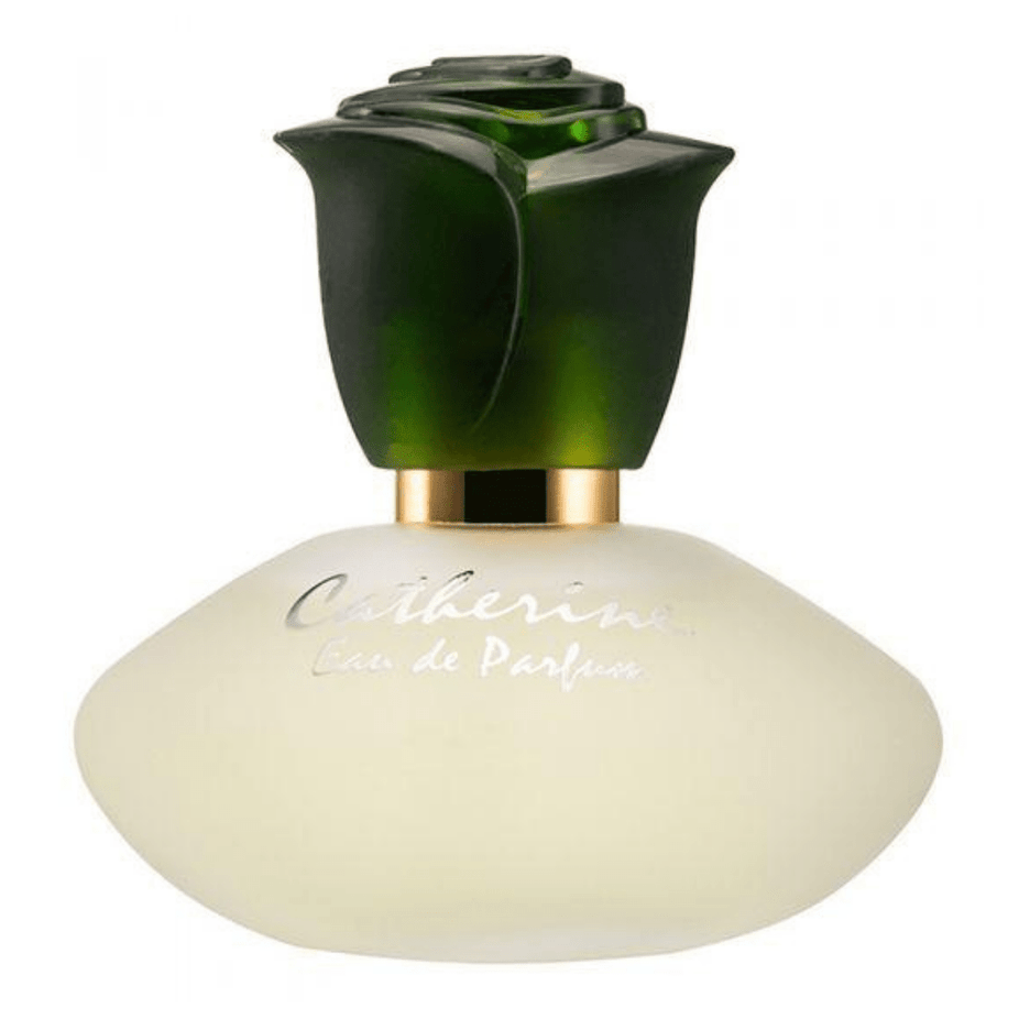 Rasasi Catherine Women EDP perfume bottle, 45ml, showcasing elegant packaging and floral fragrance elements.