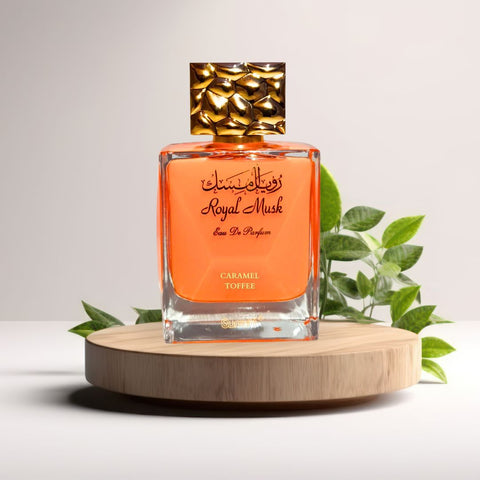 Royal Musk Caramel Toffee & Royal Musk Sweet Powdery - EDP Sprays 100ML (3.4 OZ) By SURRATI | Exquisite Fragrances. (ROYAL BUNDLE) - Intense Oud