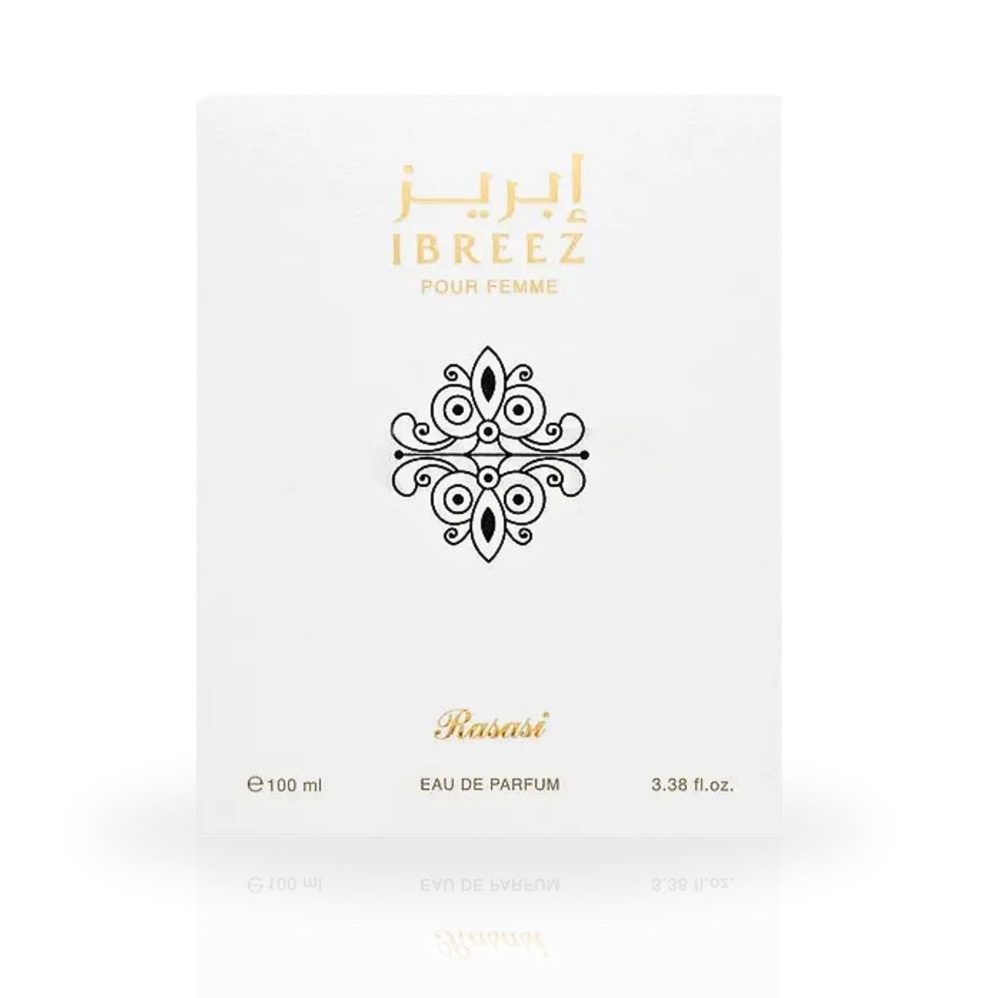Ibreez Pour Femme EDP Spray 100ML (3.38 OZ) by Rasasi | Long Lasting, Floral, Citrusy, Refreshing, Feminine Scent. - Intense Oud