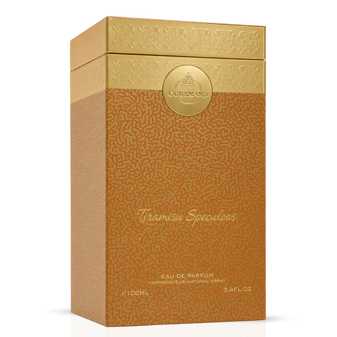 Paris Corner Tiramisu Speculoos Eau de Parfum spray 100ml bottle with elegant packaging and fragrance details