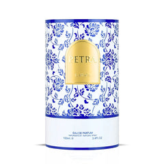 Petra Eau de Parfum Spray 100ml (3.4 Oz) by Lattafa | Tropical, Floral, Fruity & Sweet - Intense Oud