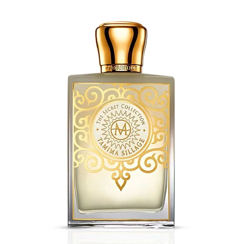 Moresque Tamima Sillage Eau de Parfum spray bottle, 75ml, with elegant packaging and floral fragrance design.