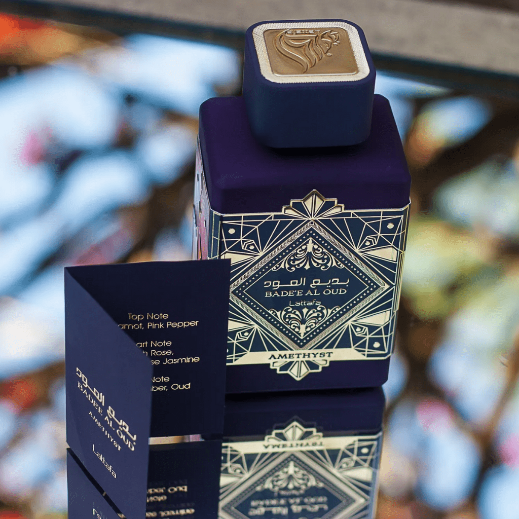 Badee Al Oud Amethyst EDP - 100ML(3.4 oz) by Lattafa - Intense oud