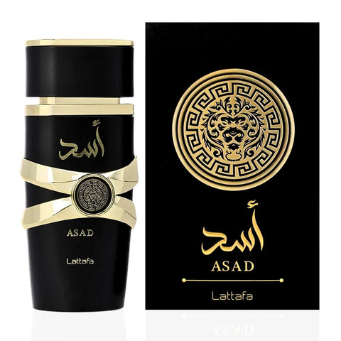 Asad EDP Spray 100ML (3.4 OZ) By Lattafa | Best Scent For a Lasting Impression. (PACK OF 3) - Intense Oud