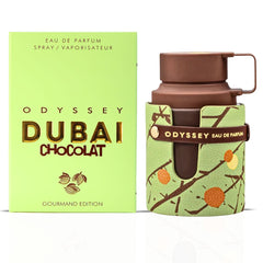 Odyssey Dubai Chocolat Gourmand Edition & Odyssey Candee Special Edition Eau De Parfum Sprays 100ML (3.4 OZ) by Armaf | A Sweet & Playful Bundle of Gourmand Indulgence & Fruity Charm (Bundle) - Intense Oud