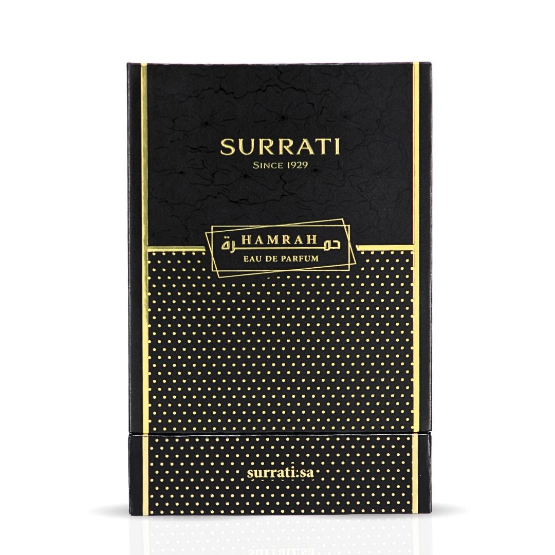 Hamrah Eau de Parfum Spray 100ml (3.4 Oz) by Surrati | Heritage In Every Spray - Intense Oud