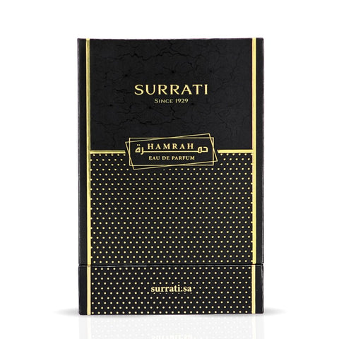 Hamrah Eau de Parfum Spray 100ml (3.4 Oz) by Surrati | Heritage In Every Spray - Intense Oud