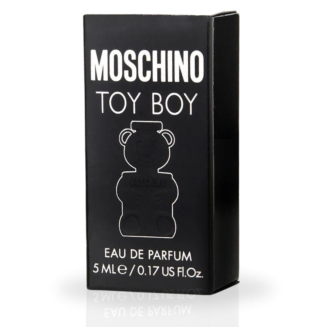 Toy Boy Cologne EDP 5ML (0.17 OZ) by Moschino | Long Lasting & Luxurious, Fragrance Miniatures. - Intense Oud