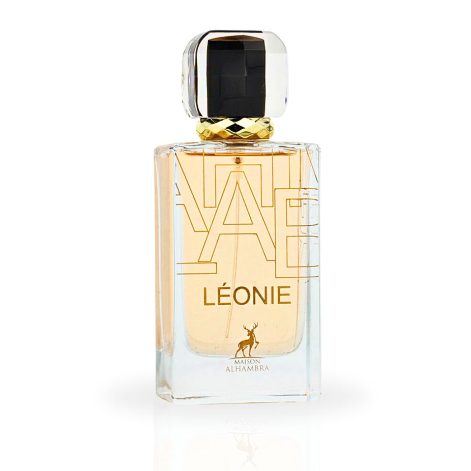 Léonie Eau De Parfum Spray 100ML (3.4 OZ) by Maison Alhambra | Long Lasting, Warm, Sensual, Enchanting Scent. - Intense Oud