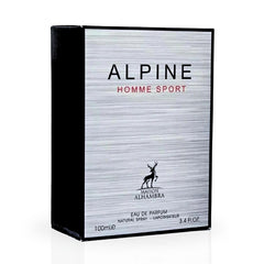 Alpine Homme Sport Eau De Parfum Spray 100ML (3.4 OZ) By Maison Alhambra | Embrace Luxury With Every Delicate Spritz. - Intense Oud