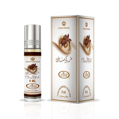 Choco Musk, Spanish Vanilla & French Coffee Perfume Oils 6ML (0.2 OZ) By Al Rehab | A Gourmand Trio Of Sweet, Creamy & Indulgent Scents. (GOURMAND BUNDLE) - Intense Oud