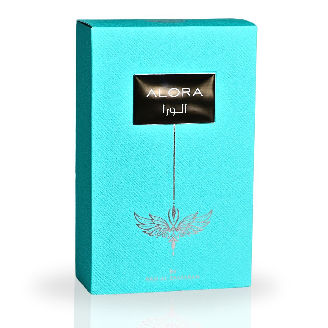 Alora EDP Spray 100ML (3.4 OZ) By Ard Al Zaafaran | Long Lasting, Luxurious, Floral Enchantment. - Intense Oud