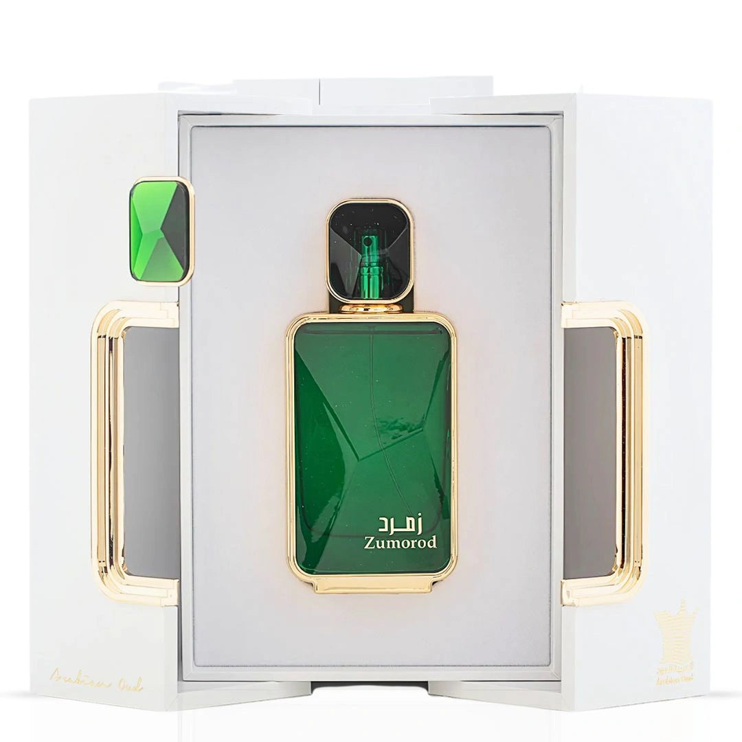 Zumorod Eau de Parfum Spray 100ml (3.4oz) by Arabian Oud | Whiffs from the Depths of the Earth - Intense Oud