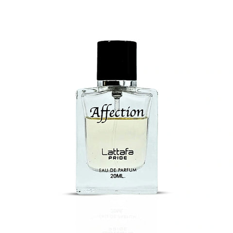 Affection Eau de Parfum Spray 20ml (0.6 oz) by Lattafa Pride (Velvet Pouch) - Intense Oud
