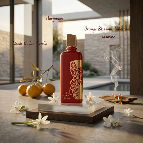 Bundle of Ard Al Zaafaran Barez & Barez Velvety Eau de Parfum Spray 100ml bottles with elegant packaging.