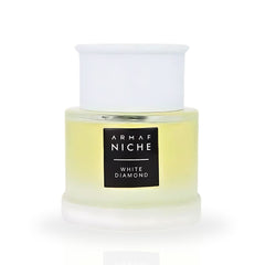 Niche White Diamond For Men EDT Spray 90ML (3 OZ) By Armaf | Long Lasting, Refreshing, Exotic Florals, Woody Undertones. - Intense Oud