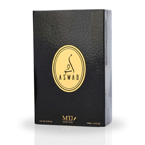Aswad EDP Spray 100ML (3.4 OZ) by MTJ | Long Lasting Blend of Floral Elegance & Exotic Spices, Unisex Scent. - Intense Oud