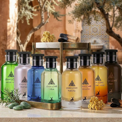8 Piece Jean Lowe Eau de Parfum Sprays 100ml (3.4 oz) by Maison Alhambra (Collection)