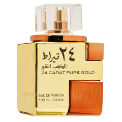24 Carat Pure Gold EDP - 100ml by Lattafa (WITH VELVET POUCH) - Intense oud