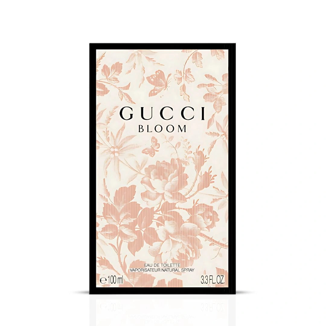 Gucci Bloom Eau de Toilette Spray 100ml (3.4 oz) | A Luminous Burst of Floral Radiance - Intense Oud