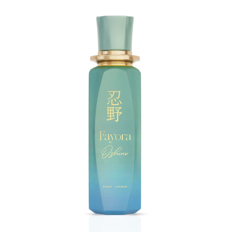 Fayora Oshino Eau de Parfum spray by Paris Corner, 100ml bottle with elegant packaging and perfume cap.
