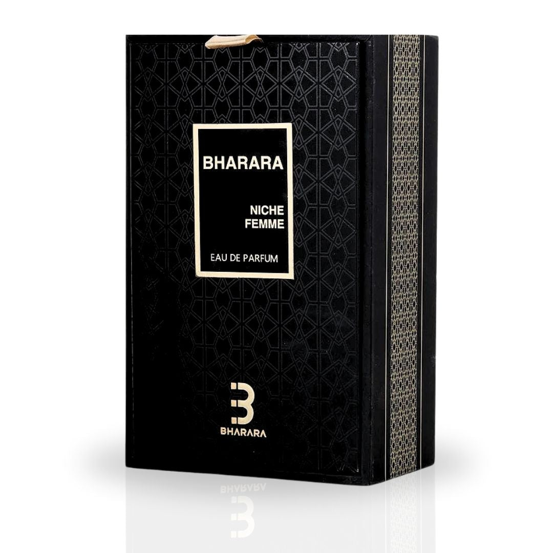 Bharara Niche Femme EDP Spray 100ML (3.4 OZ) by BHARARA | Long Lasting, Fruity, Sensual, Feminine Scents. - Intense Oud