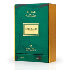 Emerald EDP Spray 100ML (3.4 OZ) by Bonanza Satrangi | Long Lasting, Exotic, Floral, Musky, Luxurious Fragrance. - Intense Oud