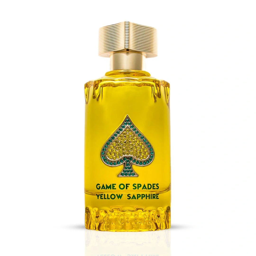 Game of Spades Yellow Sapphire Eau de Parfum Spray 90ml (3.0 oz) by Jo Milano Paris - Intense Oud