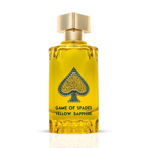 Game of Spades Yellow Sapphire Eau de Parfum Spray 90ml (3.0 oz) by Jo Milano Paris - Intense Oud