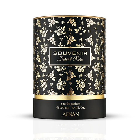 Souvenir Desert Rose Eau De Parfum Spray 100ML (3.4 OZ) By Afnan | A Burst Of Juicy Fruits & Delicate Florals, Grounded By Warm Woods For An Enchanting Experience. - Intense Oud