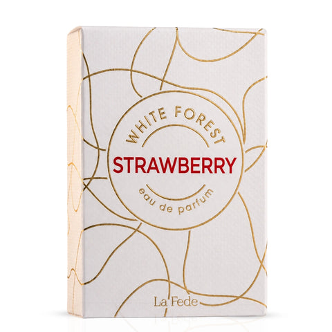 La Fede White Forest Strawberry Eau de Parfum Spray 100ml (3.4 oz) by Khadlaj