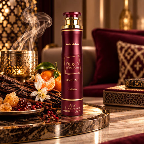 Khamrah Dukhan Air Freshener 300ml (10.1 oz) by Lattafa