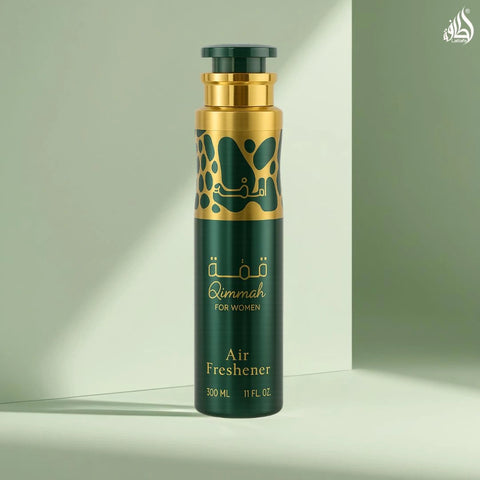 Qimmah Air Freshener - 300ML by Lattafa | Fragrance That Lifts The Room - Intense Oud