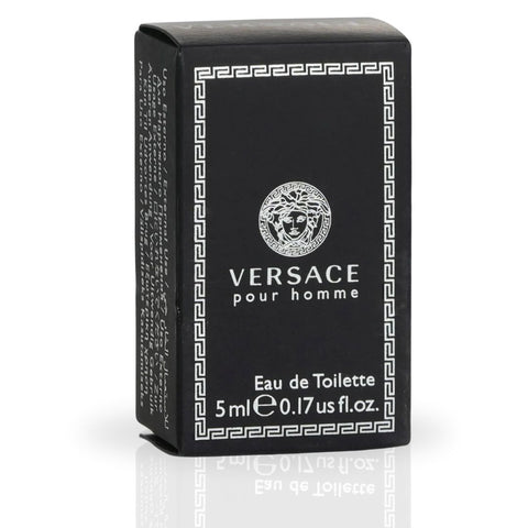 Versace Pour Homme Cologne EDT 5ML (0.17 OZ) by Versace | Long Lasting & Luxurious, Fragrance Miniatures. - Intense Oud
