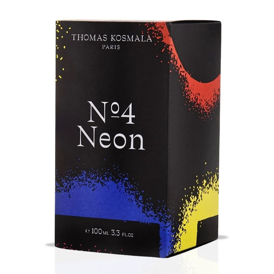Thomas Kosmala Paris No. 4 Neon Eau de Parfum spray 100ml with sleek bottle and modern design.