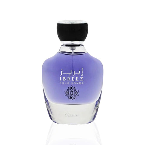 AUCTION Ibreez Pour Homme Eau de Parfum Spray 100ml (3.4 oz) by Rasasi (Velvet Pouch)