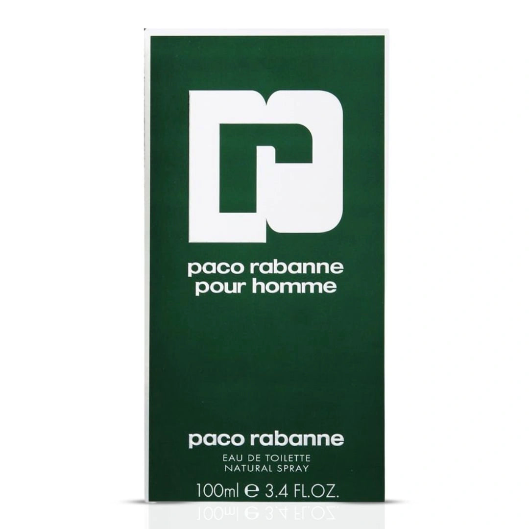Paco Rabanne Pour Homme Eau de Toilette Spray 100ml (3.4 oz) | The Timeless Art of Masculinity - Intense Oud