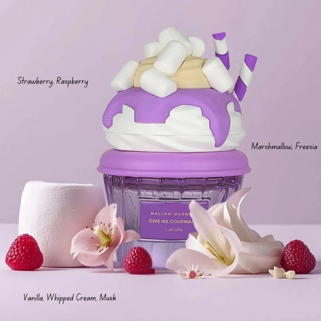 Mallow Madness, Vanilla Freak & Berry on Top Eau de Parfum Sprays 75ml