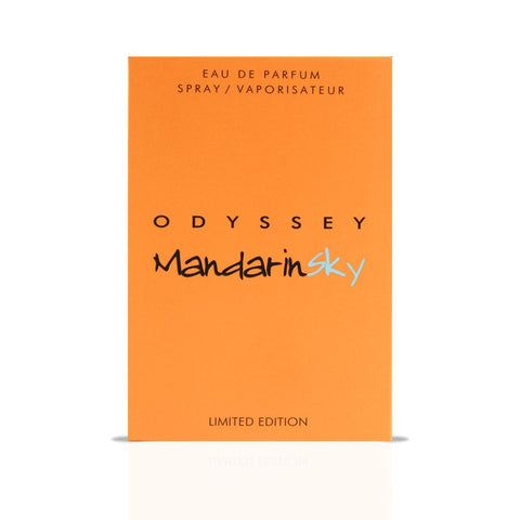 Odyssey Mandarin Sky Limited Edition EDP Spray 60ML (2.02 OZ) By Armaf | Long Lasting, Luxurious, Refreshing Aroma. - Intense Oud