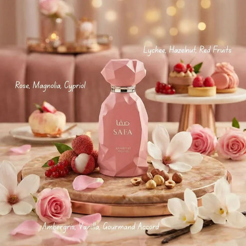 Mahd Al Dhahab, Al Noor, Marwa & Safa Eau de Parfum Sprays 100ml by Arabiyat Prestige (Collection)