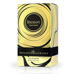 Enchant Pour Femme EDP Spray 85ML (3.0 OZ) by Bonanza Satrangi | Long Lasting, Elegant, Warm, Sensual, Luxurious Fragrance. - Intense Oud