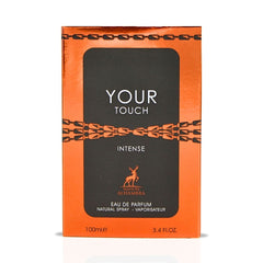 Your Touch Intense Eau De Parfum Spray 100ML (3.4 OZ) By Maison Alhambra | A Luxurious, Sweet-Spicy Fragrance With A Warm Finish. - Intense Oud