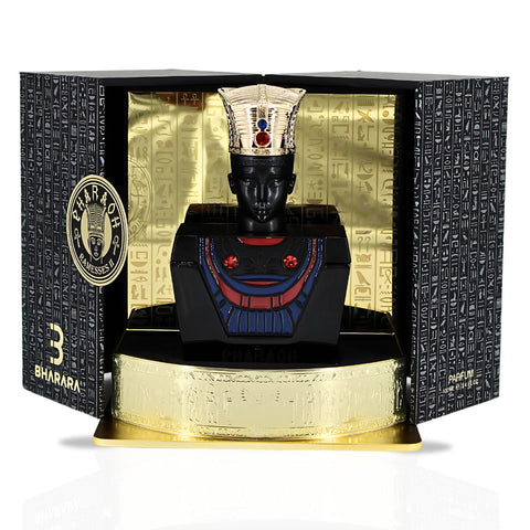Pharaoh Ramesses II Eau De Parfum Spray 100ML (3.4 OZ) By BHARARA | Bold, Spicy & Deeply Smoky With A Luxurious Finish Of Oud, Leather & Vanilla. - Intense Oud