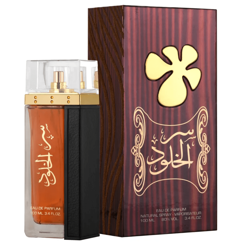 Ser Al Khulood Gold EDP-100ML by Lattafa - Intense oud